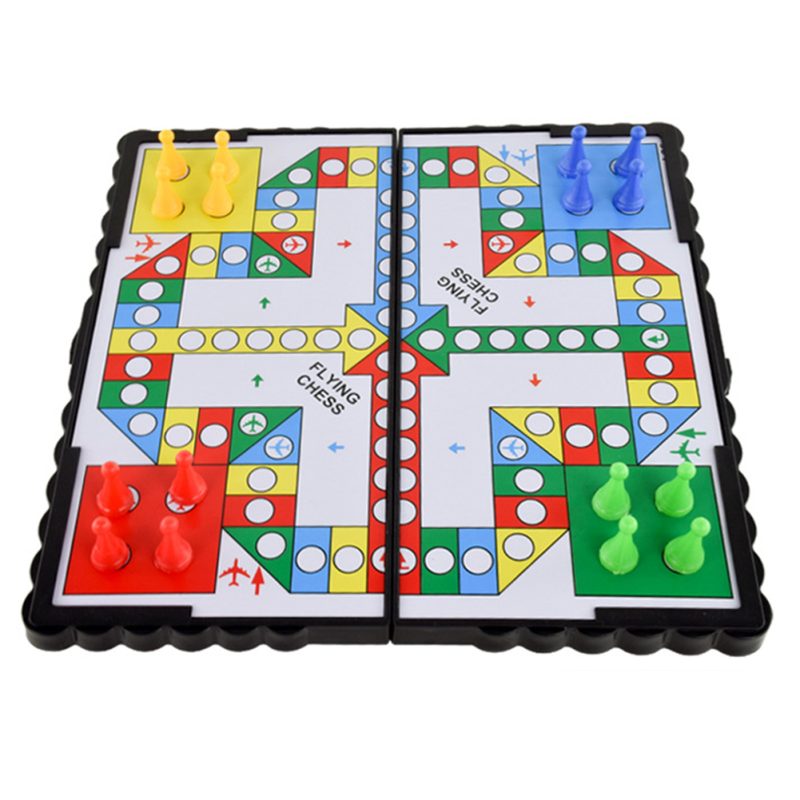 Jouet Jeu de Ludo Magnétique Pliable