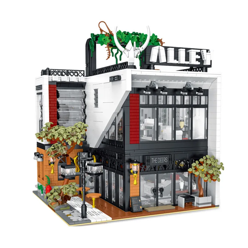 Boutique de Bubble Tea – Série Modulaire Urbaine – 3423 pièces